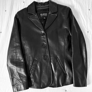 Classic Wilson’s Leather Pelle Studio soft leather Blazer/Jacket | XS | EUC